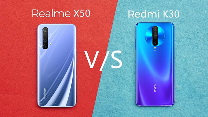 Realme X50 vs Redmi K30